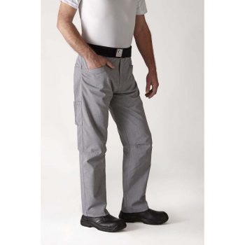 Pantalon cuisine professionnel coton/polyester-Homme/1669 - Pantalon -  Vêtements de cuisine professionnel
