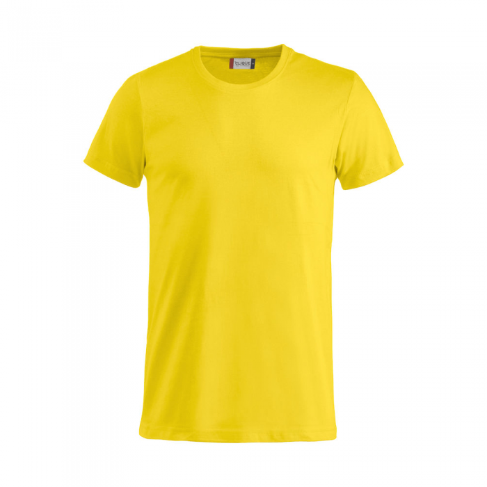 vetipro vente en ligne vetements pro t shirt unisexe basic t blanc copie basic t jaune