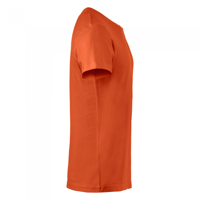 vetipro vente en ligne vetements pro t shirt unisexe basic t orange basic t orange droite