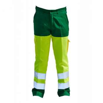 vetipro vente en ligne vetements pro pantalon haute visibilite en20471 01pantalon hv en20471 vert jaune