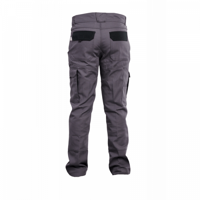 vetipro vente en ligne vetements pro pantalon poches genoux cordura fabian 02pantalon typhon plus gris noir pg
