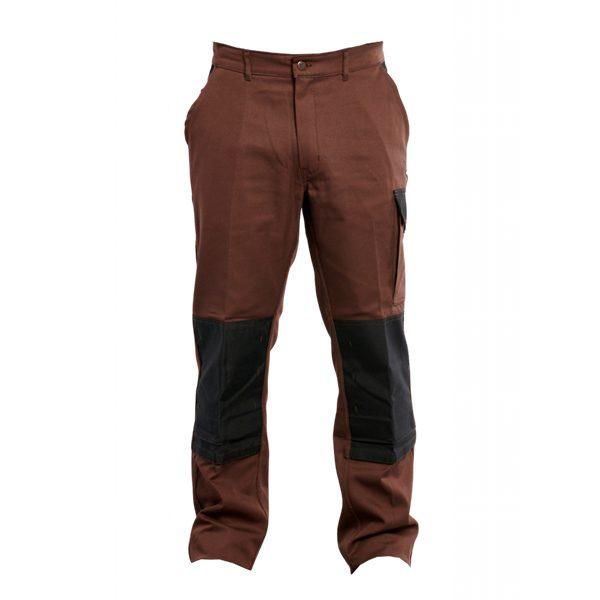 vetipro vente en ligne vetements pro pantalon de travail avec poche genoux cordura lenny pantalon typhon cp chocolat noir pg