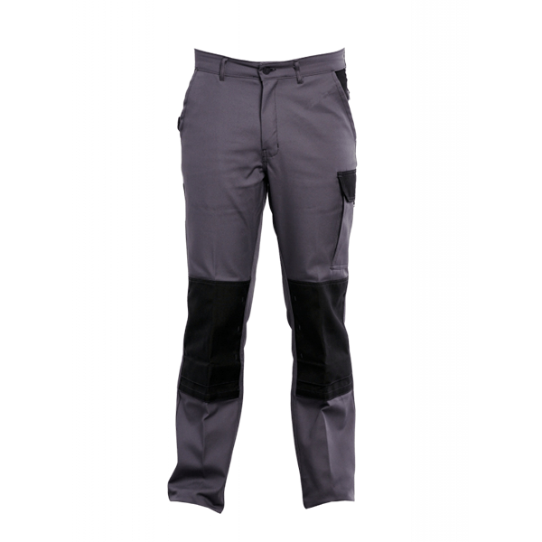 vetipro vente en ligne vetements pro pantalon de travail avec poche genoux cordura lenny pantalon typhon cp gris noir pg