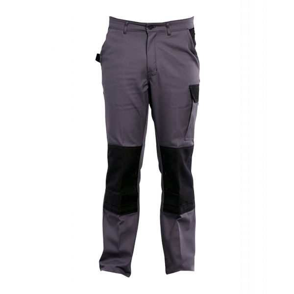 vetipro vente en ligne vetements pro pantalon poches genoux cordura omar 01pant typhon light gris noir pg