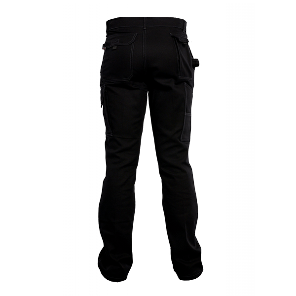 vetipro vente en ligne vetements pro pantalon poches genoux cordura omar 02pant typhon light noir pg