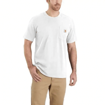 vetipro vente en ligne vetements pro t shirt workwear pocket 230gm see103296 white