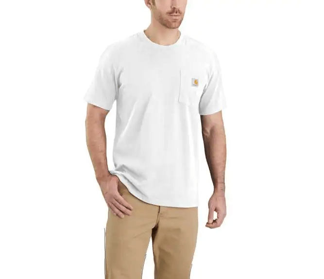 vetipro vente en ligne vetements pro t shirt workwear pocket 230gm see103296 white