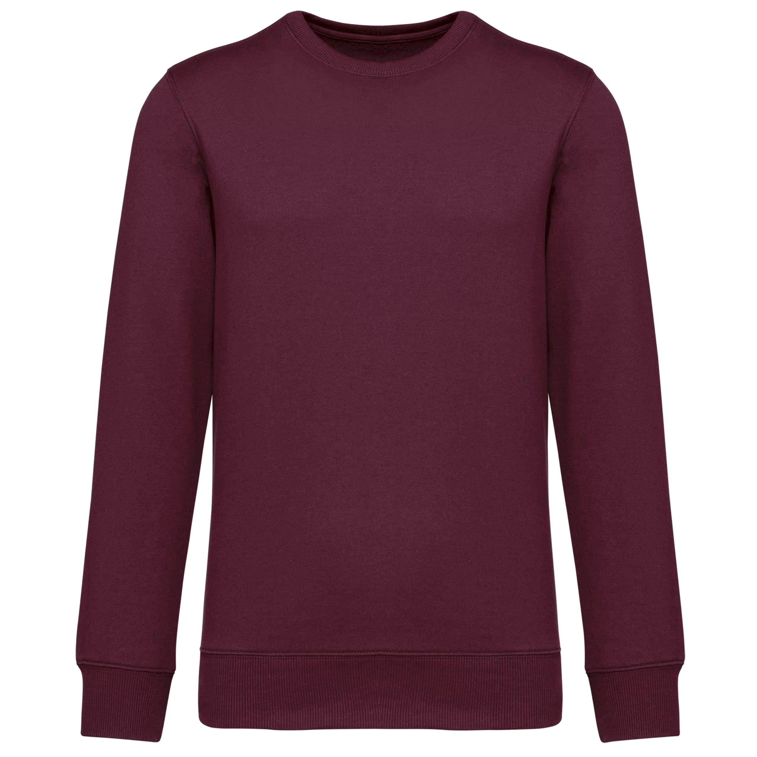 Sweat-shirt recyclé col rond unisexe
