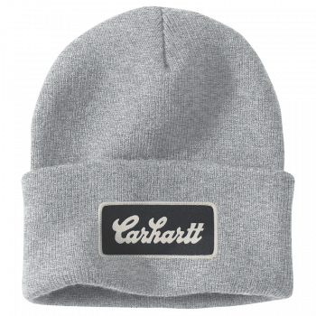 Bonnet KNIT CUFFED SCRIPT PATCH BEANIE CARHARTT