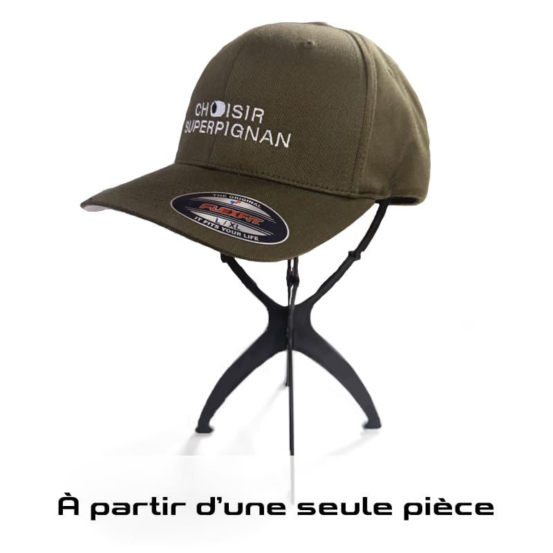 Casquette_choisirperpignan Casquette personnalisable sur placebroderie impression à partir d'une pièce