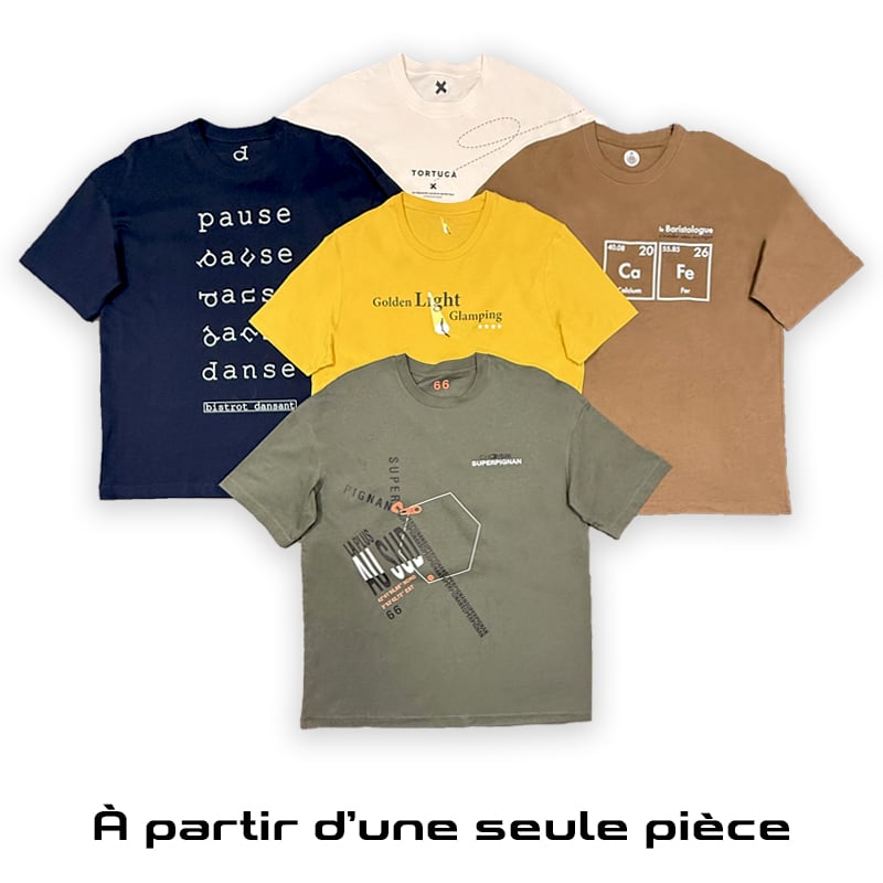 tshirts_personnalisation_3 T Shirtpersonnalisable sur place broderie impression à partir d'une pièce
